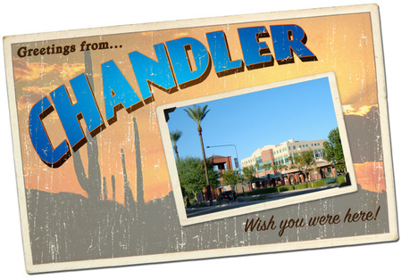 Welcome to Chandler Arizona, Darwin Wall Team.