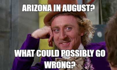 Arizona in August