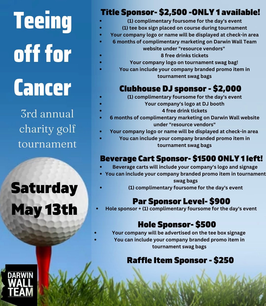 Teeing Off for Cancer